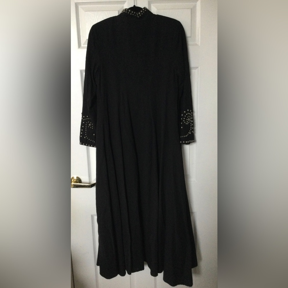 Studded Long Duster Jacket - Picture 3 of 10